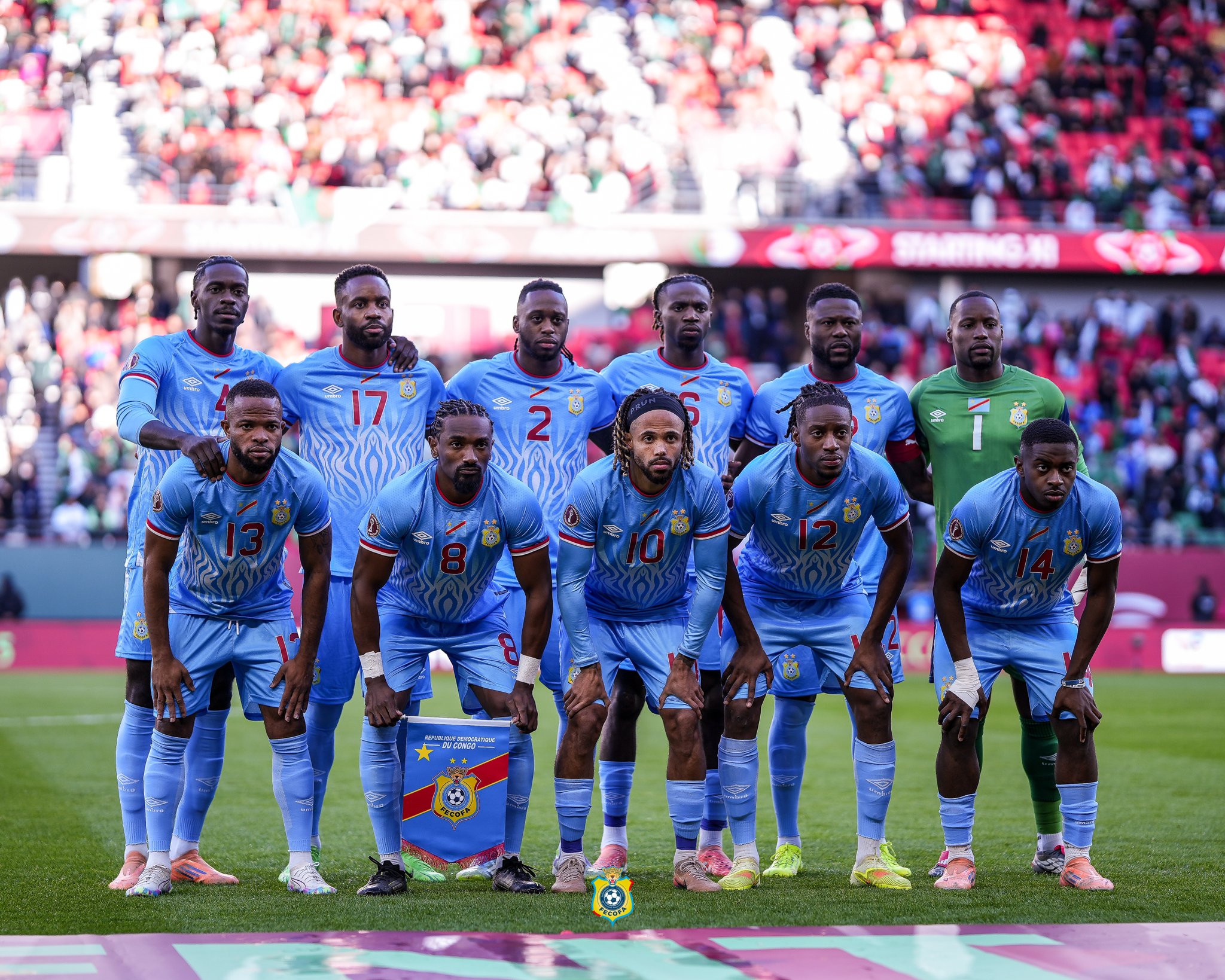 team photo for DR Kongo