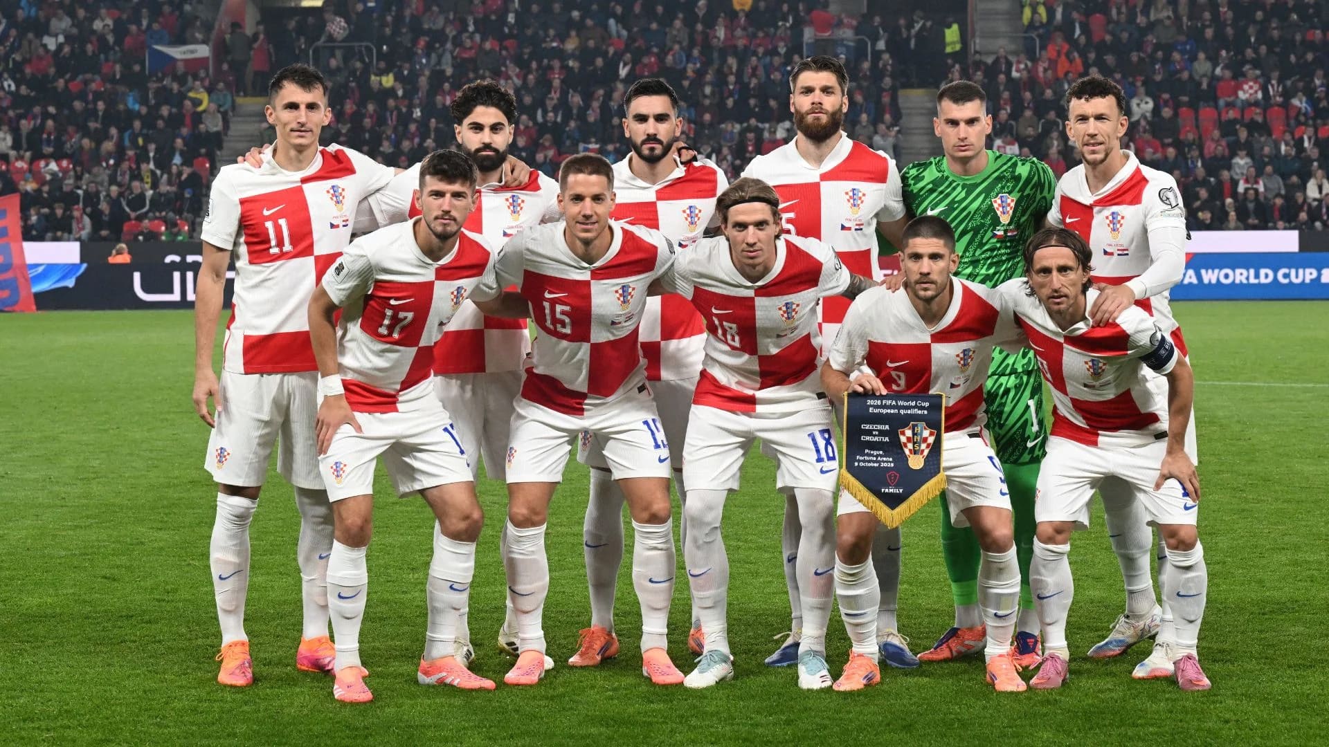 team photo for Hrvaška