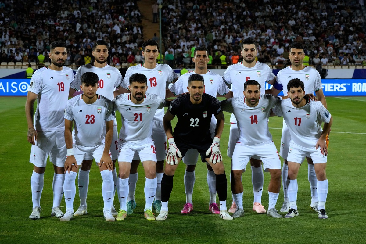 team photo for Iran